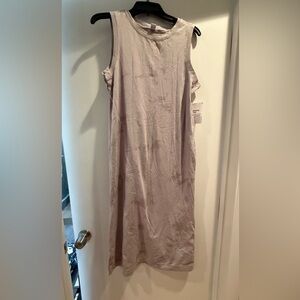 NWT Old Navy Women's Gray Midi Tank Dress